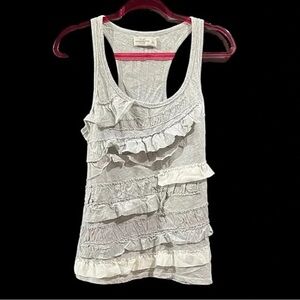 Abercrombie & Fitch size Large tank top with frills